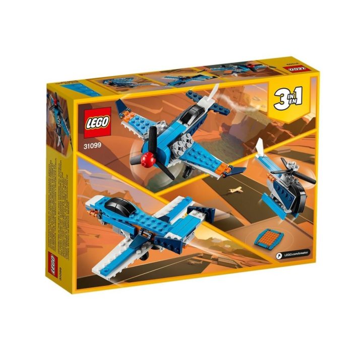 Lego creator samolot śmigłowy