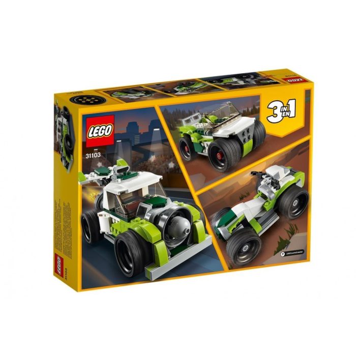 Lego creator rakietowy samochód