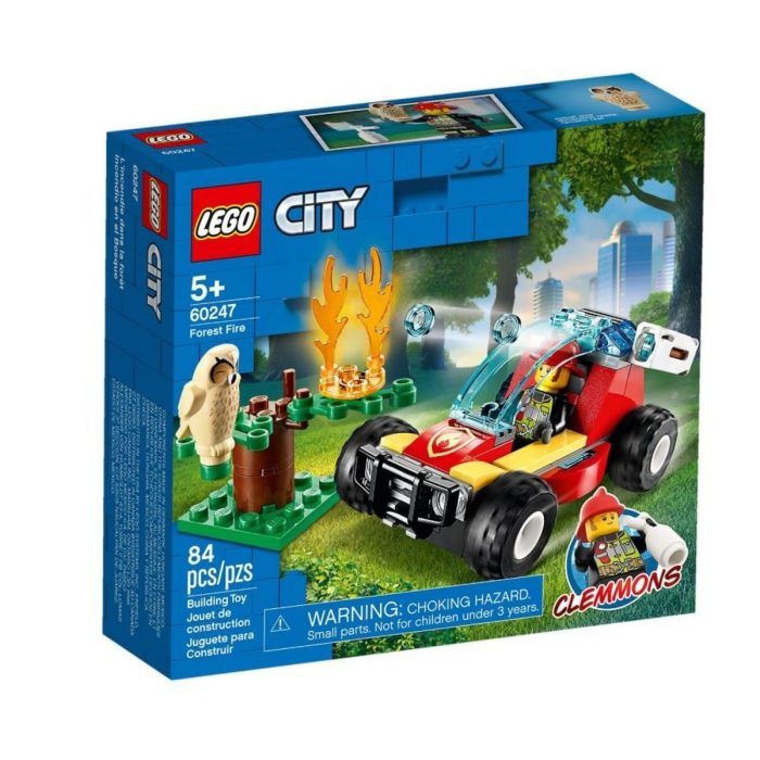Lego city pożar lasu
