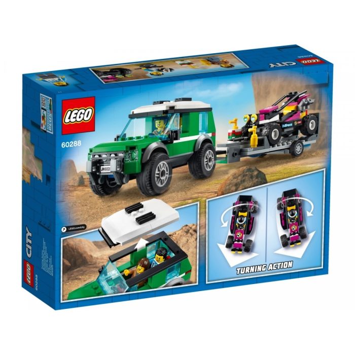 Lego city transport łazika wyścigowego