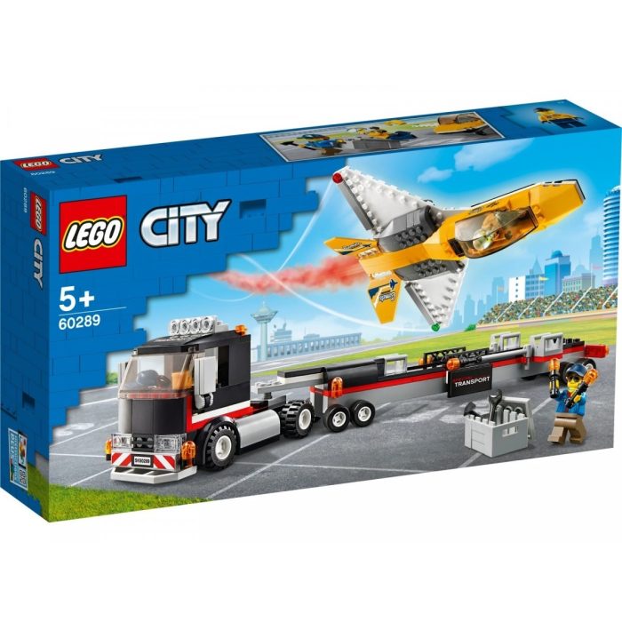 Lego city transporter odrzutowca pokazowego
