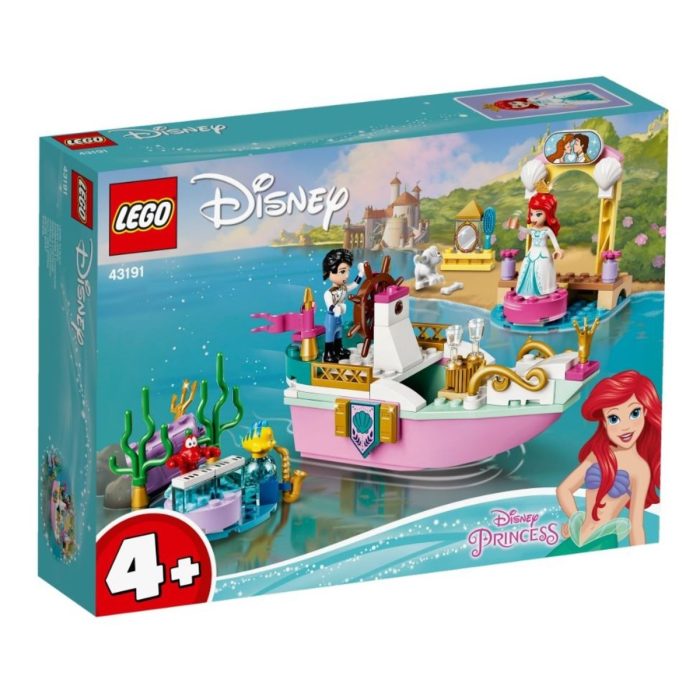 Lego disney princes świąteczna łódź ariel