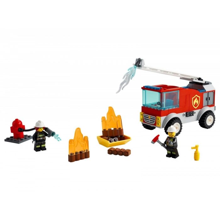Lego city wóz strażacki z drabiną