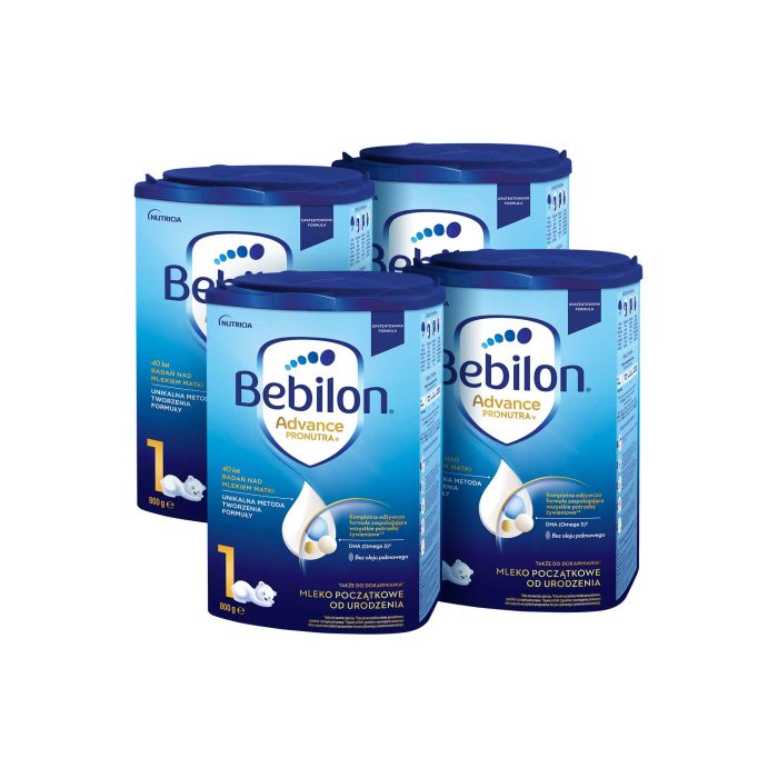 Bebilon 1 pronutra-advance mleko początkowe od urodzenia 800 g x 4 sztuki