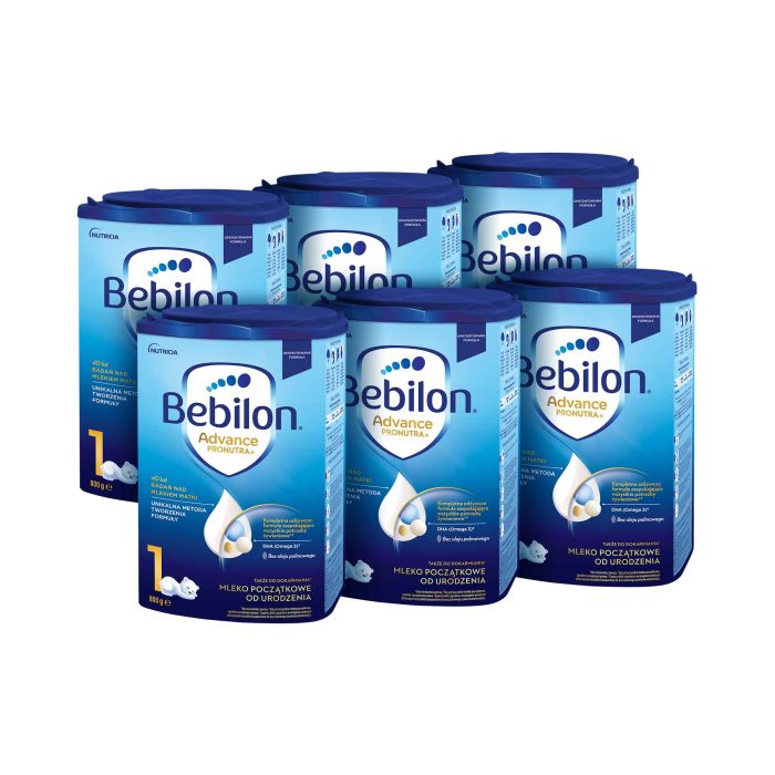 Bebilon 1 pronutra-advance mleko początkowe od urodzenia 800 g x 6 sztuk