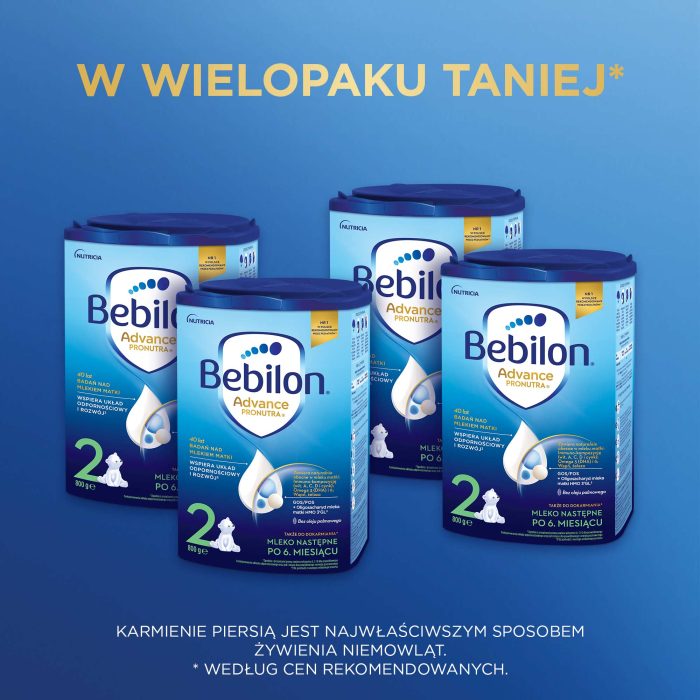 Bebilon 2 pronutra-advance mleko następne po 6. Miesiącu 800 g x 4 sztuki