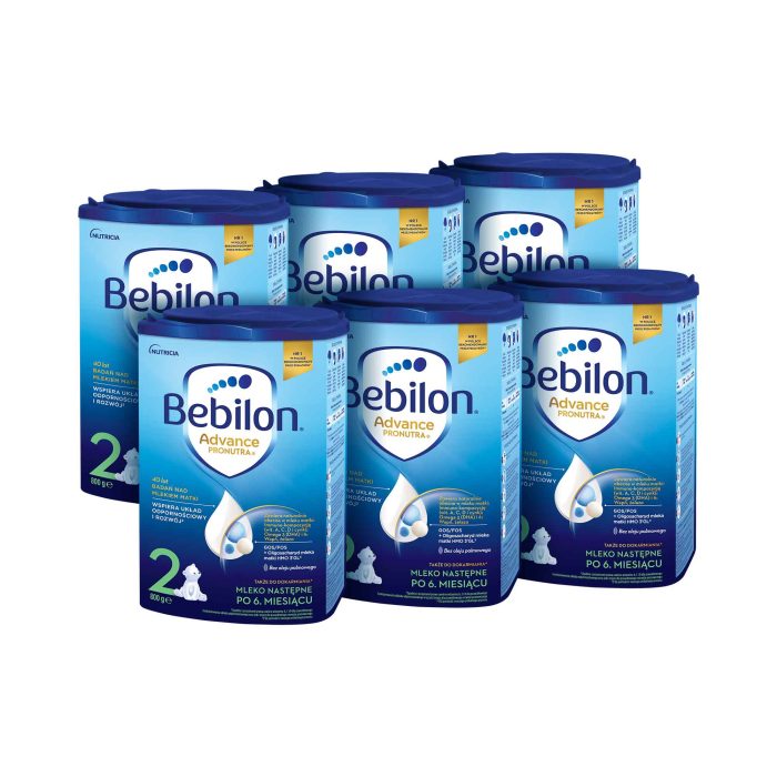 Bebilon 2 pronutra-advance mleko następne po 6. Miesiącu 800 g x 6 sztuk