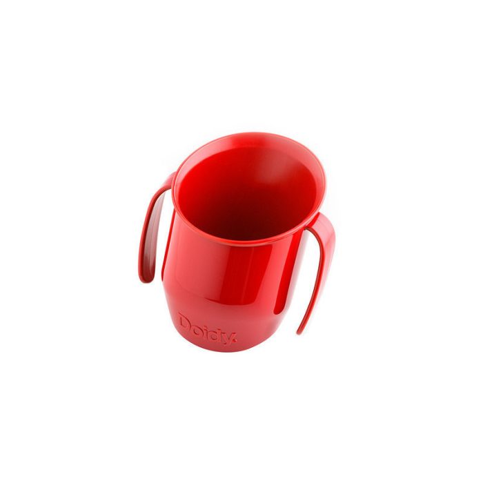 Doidy cup kubek do nauki picia czerwony +3m