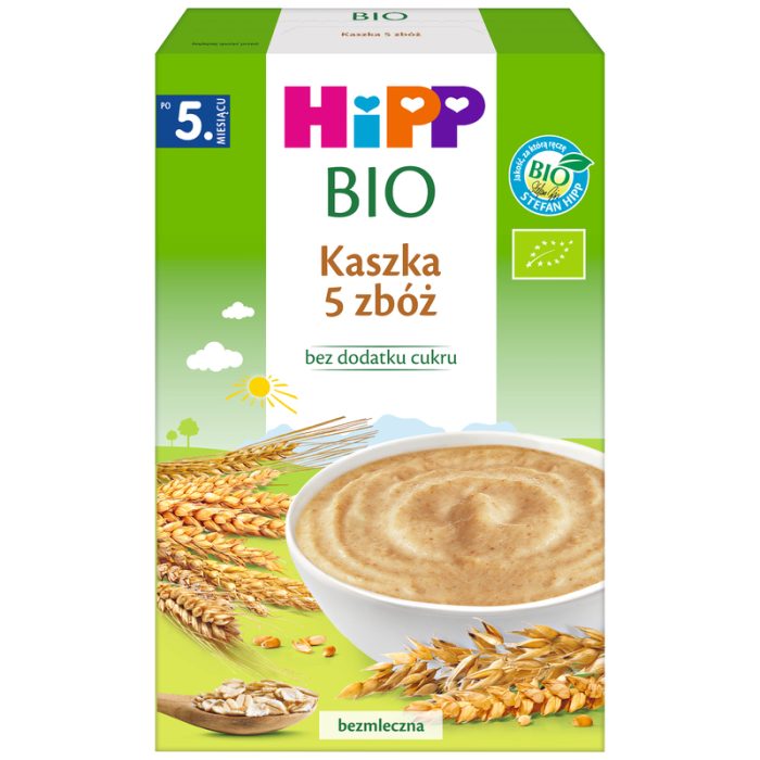 Hipp kaszka 5 zbóż 200g bio