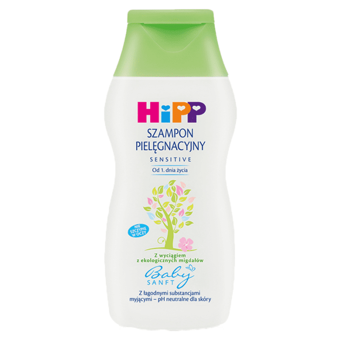 HIPP Szampon pielęgnacyjny Sensitive, 200 ml