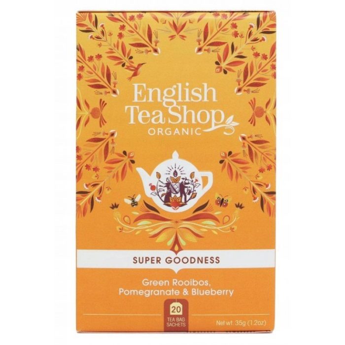 English tea shop zielona herbata ziołowa rooibos