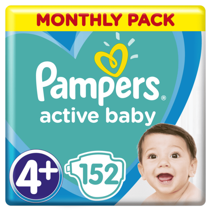 Pampers pieluchy s4p abd monthly box 152