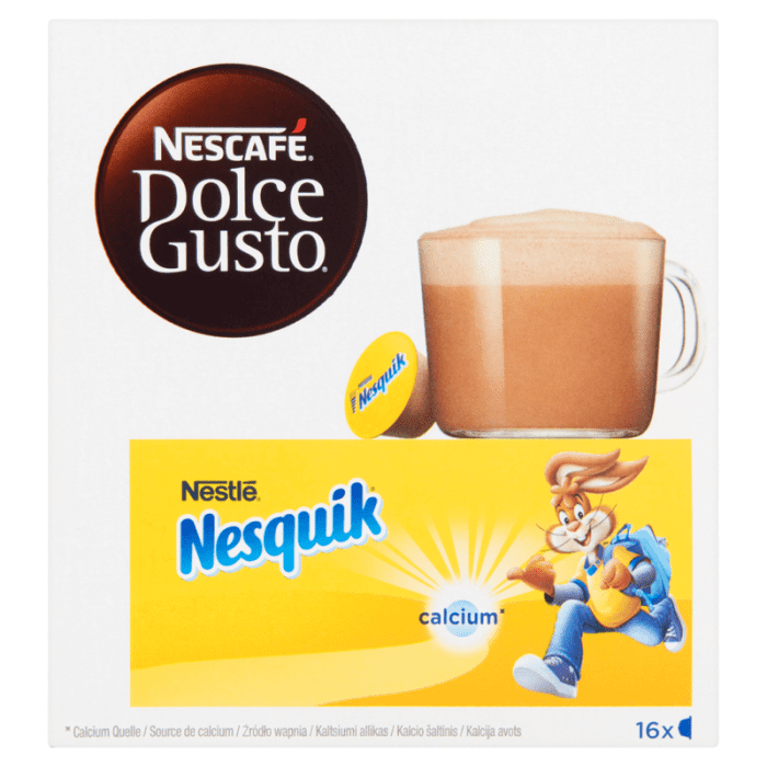 Nescafe dolce gusto nesquik chocolate 16cap 256g