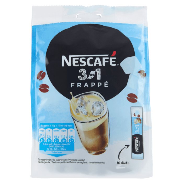 Nescafe frappe 3in1 10x16g