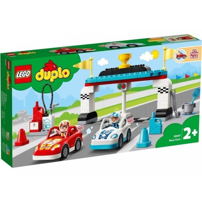 Lego duplo samochody wyścigowe, 2+