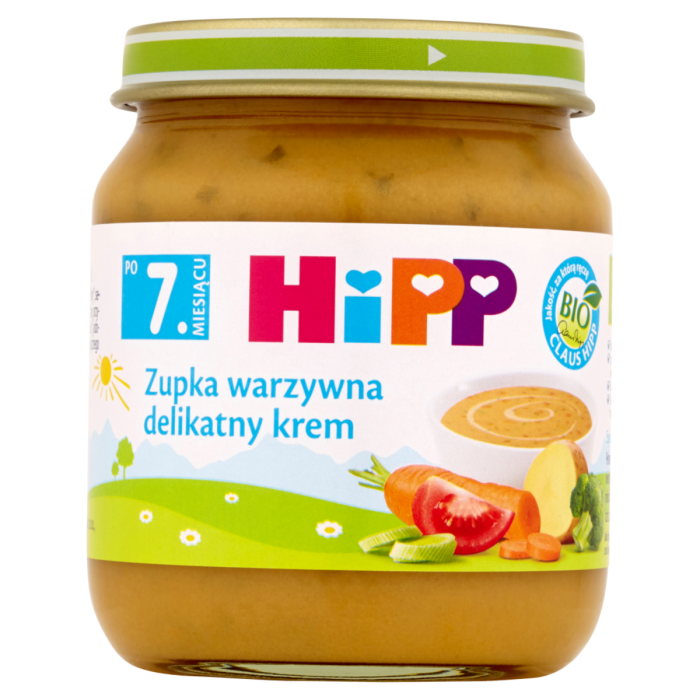 Hipp zupka warzywna - delikatny krem bio 200g