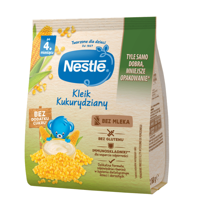 Nestle kleik kukurydziany dla dzieci po 4 miesiącu, 160g