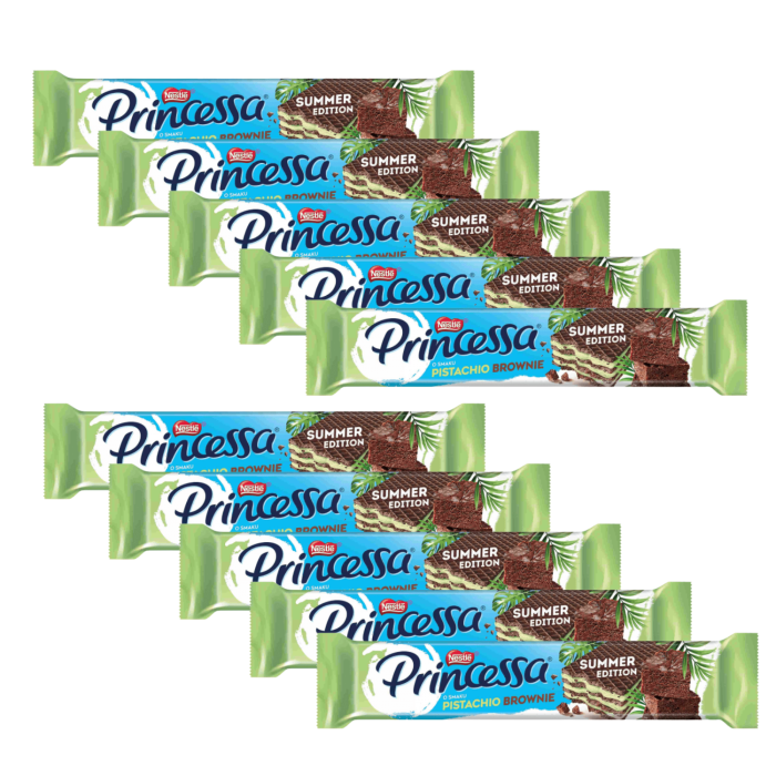 Princessa pistacja brownie, 37g x 10