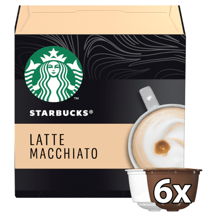 Starbucks latte macchiato 12caps ndg 129g