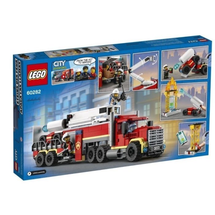 Lego city strażacka jednostka dowodzenia