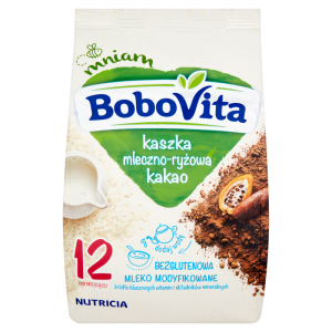 Bobovita kaszka mleczno-ryżowa kakao po 12 miesiącu 230 g - kd