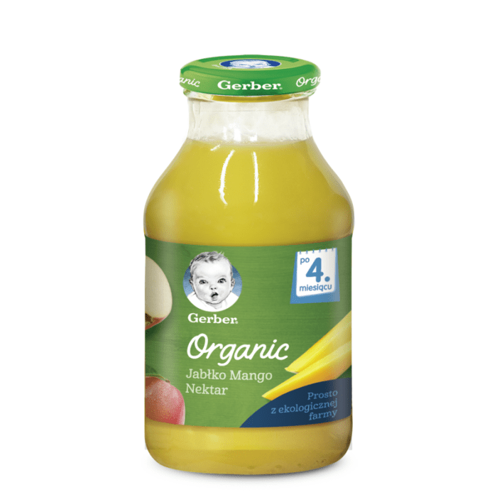 Gerber nektar organic jabłko mango 200ml