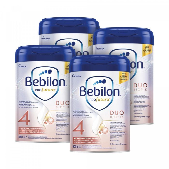 Bebilon profutura duobiotik 4, mleko dalsze, 800g x 4 sztuki
