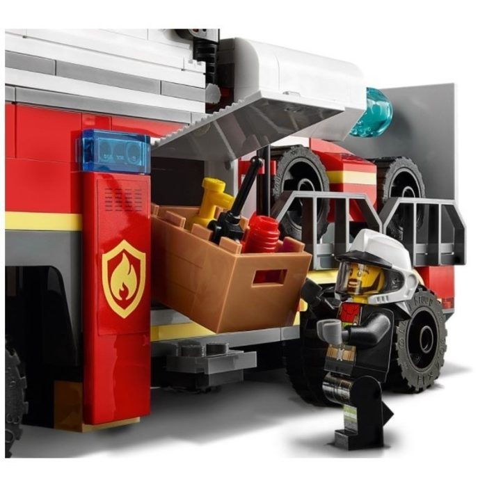 Lego city strażacka jednostka dowodzenia