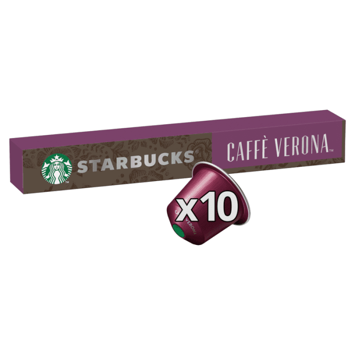 STARBUCKS CAFE VERONA Nespresso 10 caps 57g