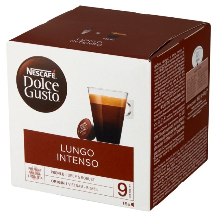 NESCAFE DOLCE GUSTO Caffe Lungo Intenso 16Cap 144g