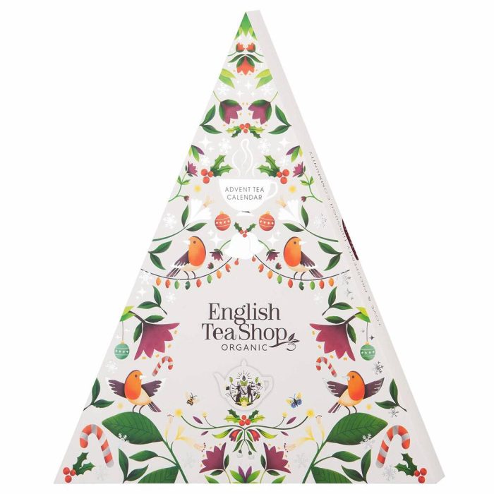 ENGLISH TEA SHOP Kalendarz adwentowy, biały