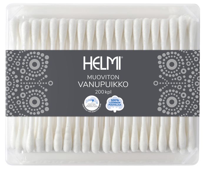 Helmi patyczki higieniczne z organicznej bawełny
