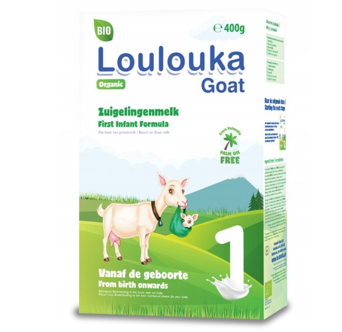 LOULOUKA Mleko Kozie 1, 400g - USZKODZONE OPAKOWANIE