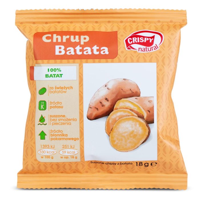 Crispy natural batat, 18g