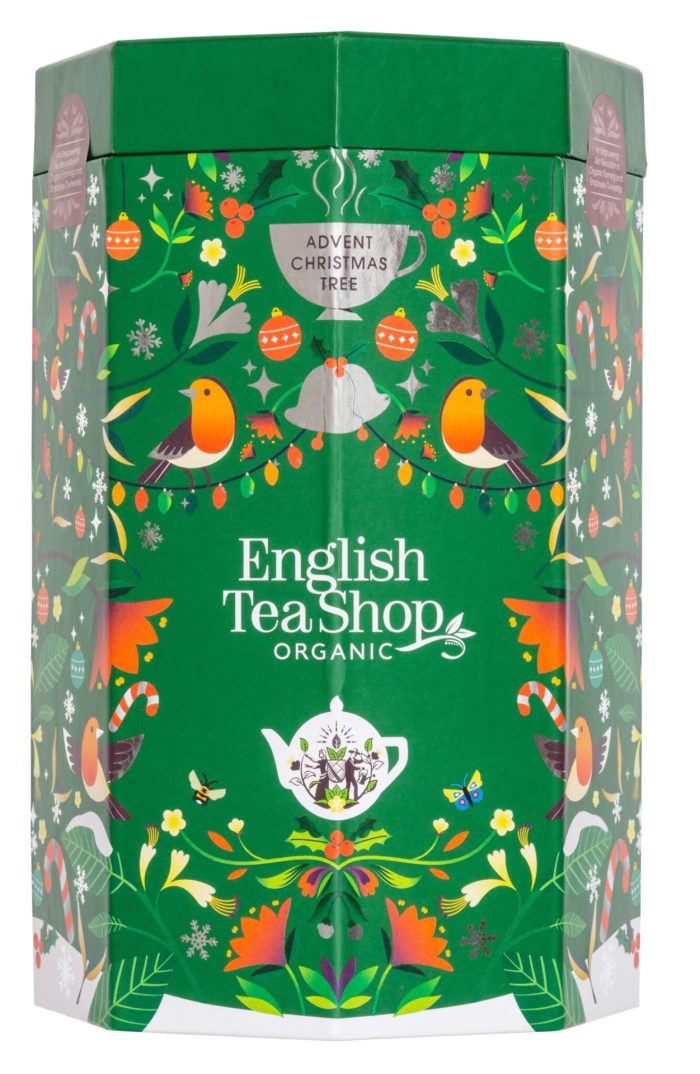 English tea shop kalendarz adwentowy tree – 25 piramidek