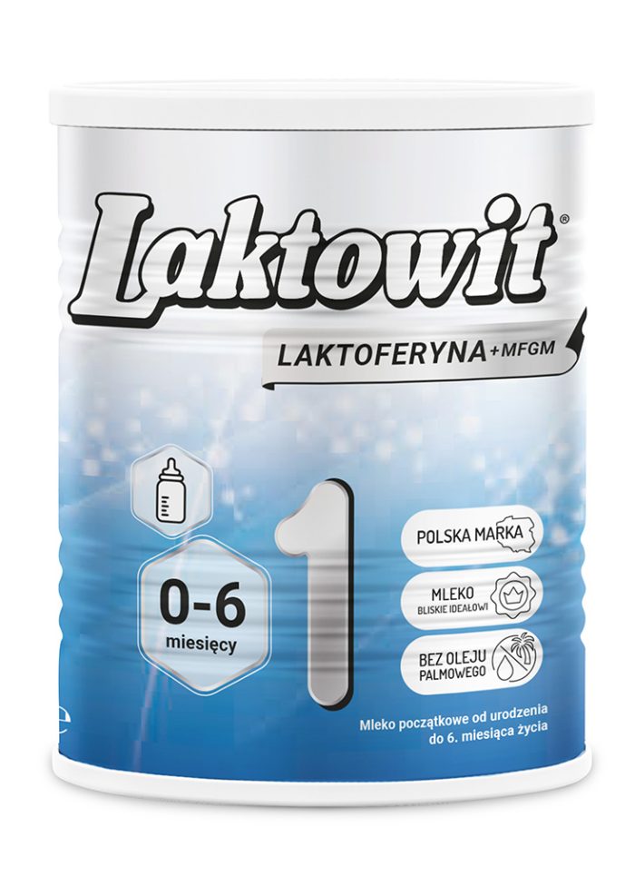 Laktowit laktoferyna+mfgm 1, 400g mleko początkowe