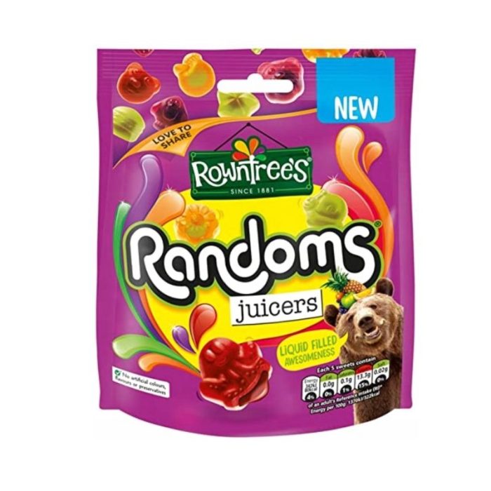 Rowntree's randoms juicers. 140g