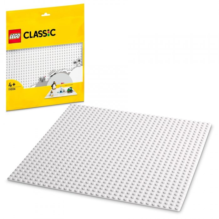 Lego classic biała płytka konstrukcyjna