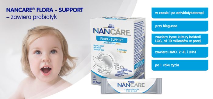 Nestle nancare flora - support. 25. 2g