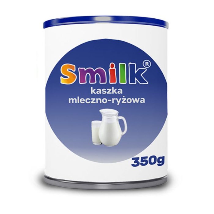 Smilk kaszka mleczno-ryżowa, 350g