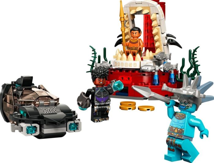 Lego super heroes sala tronowa króla namora