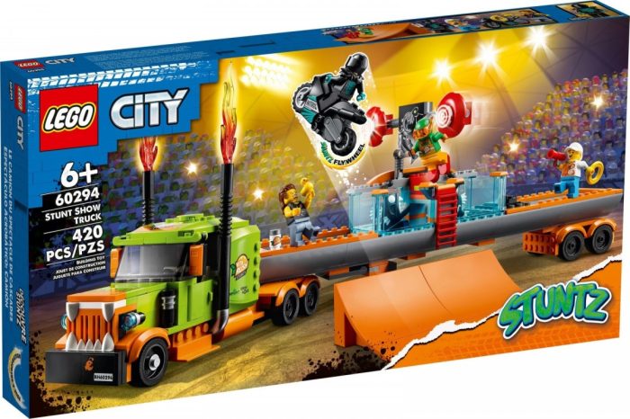 Lego city ciężarówka kaskaderska
