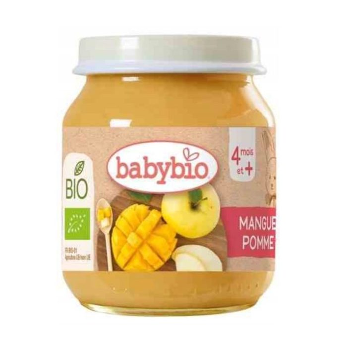 Babybio deser mango-jabłko. 130g