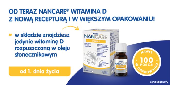 Nestle nancare vitamin d krople. 10ml