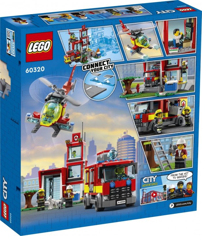 Lego city remiza strażacka