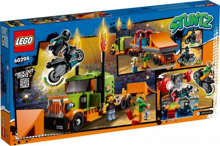 Lego city ciężarówka kaskaderska