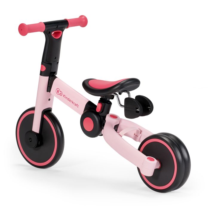 Kinderkraft rowerek trójkołowy candy pink