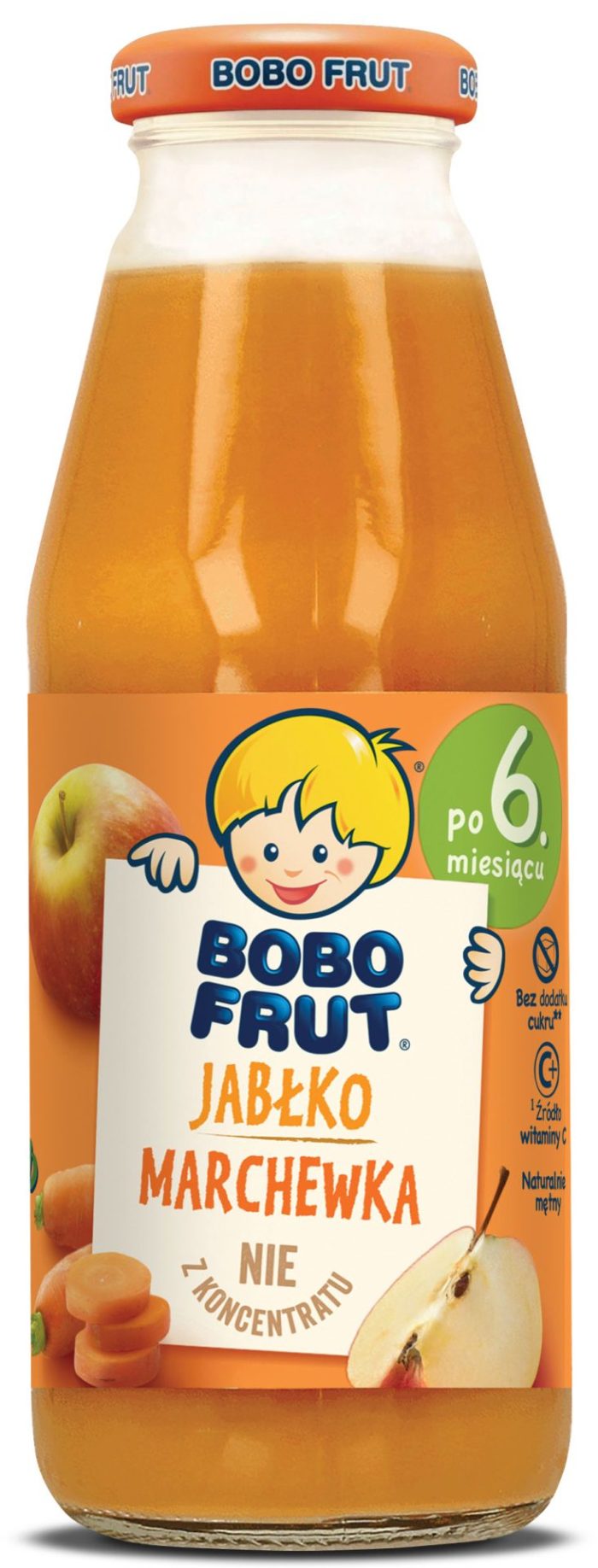 Bobo frut nektar owocowo-warzywny jabłko marchewka