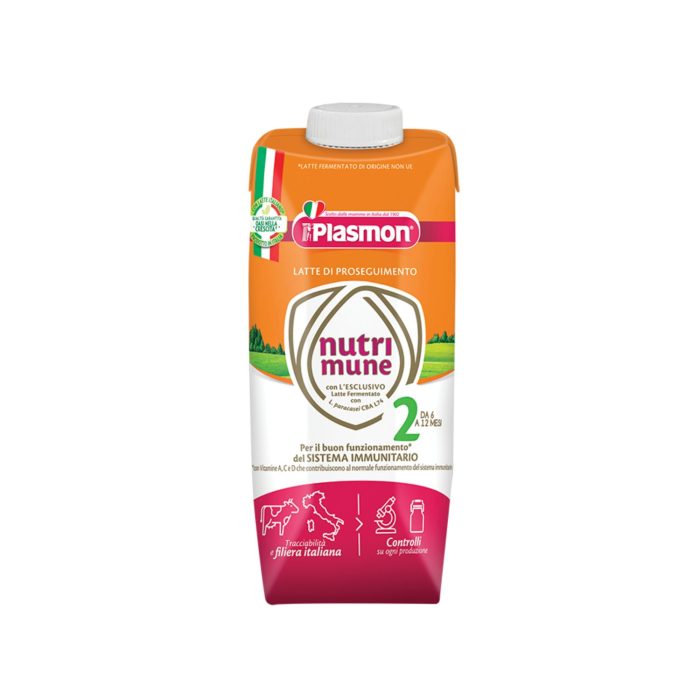 Plasmon nutri-mune 2 mleko następne w płynie dla niemowląt po 6. Miesiącu życia 500 ml