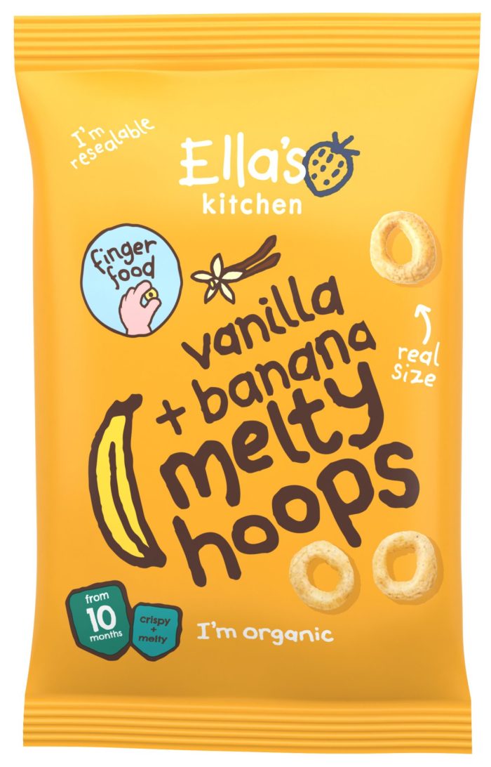 Ella's bio krążki banan i wanilia (20g)